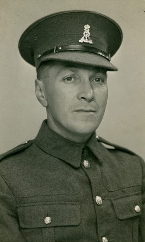 Percy White in uniform