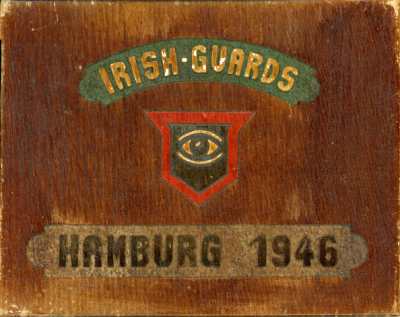 Hamburg 1946 wood carving
