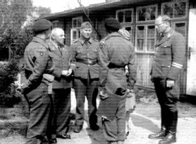 German Prisoners were interrogated