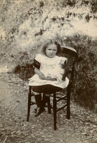Mabel aged 4