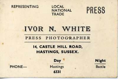 Ivors business card